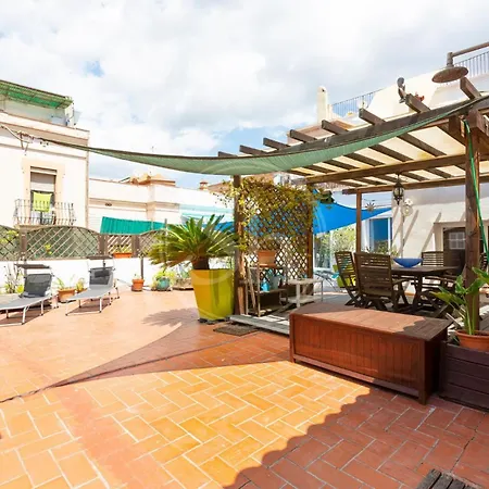 Daire Con Terraza En Poble Sec *